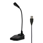 Micrófono Gamer con Luz RGB RadioShack Cuello de Cisne 7 colores