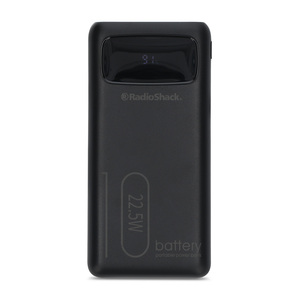 Powerbank Pantalla Digital RadioShack Tipo C 10 000 mAh Negro