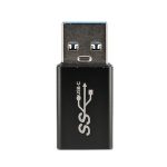 Adaptador Mini USB a Tipo C RadioShack Negro