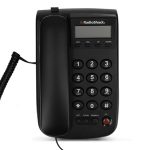 Teléfono Alámbrico con Alarma RadioShack Negro