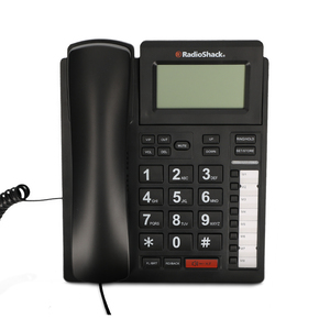 Teléfono Alámbrico con Pantalla RadioShack Negro