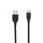 Cable USB 2.0 Tipo A a Tipo C RadioShack 1 m Negro