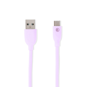 Cable USB 2.0 Tipo A a Tipo C RadioShack 1 m Morado