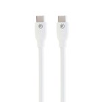 Cable USB 2.0 Tipo C a Tipo C RadioShack 1 m Blanco