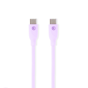 Cable USB 2.0 Tipo C a Tipo C RadioShack 1 m Morado