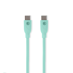 Cable USB 2.0 Tipo C a Tipo C RadioShack 1m Verde