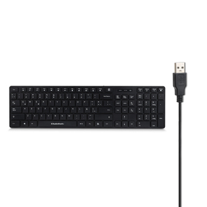 Teclado Alámbrico Compacto RadioShack Negro