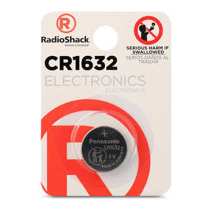Pila de Litio RadioShack 3v CR1632 1 pieza
