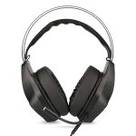 Audífonos con Micrófono Gamer Alámbricos RadioShack Luminiscencia RGB Negro