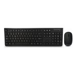 Teclado y Mouse Inalámbrico RadioShack iOS y Windows 10m Negro