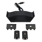 Cargador Doble para Controles de Videojuegos RadioShack MW-XSDOCK03-1