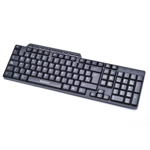 Teclado Alámbrico Estándar RadioShack 9 teclas Multimedia Negro