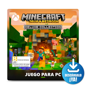 Minecraft Deluxe Collection Xbox PC Descargable