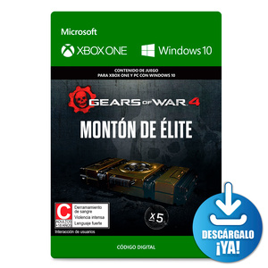 Gears of War 4 Montón de Élite Xbox One Descargable