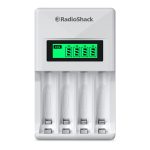 Cargador de Baterías AA y AAA RadioShack Carga Rápida Blanco