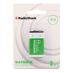 Pila Recargable NI-MH RadioShack 9V 180mAh