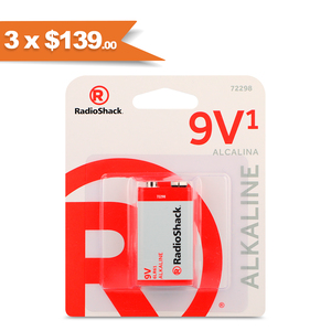 Pila Alcalina 9V RadioShack