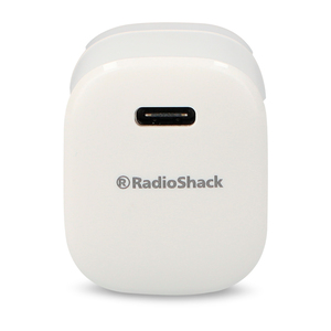 Cargador de Pared 1 puerto Tipo C RadioShack Carga Rápida Blanco